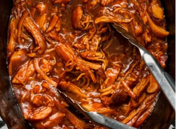 Baked Potato with BBQ Shredded Chicken