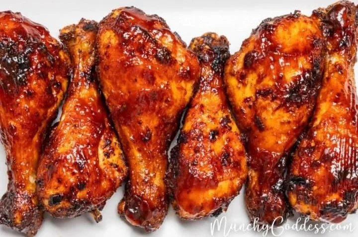 Easy Air Fryer BBQ Chicken Drumsticks