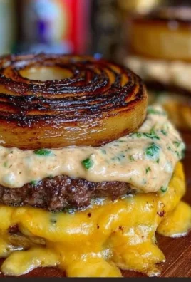 Homemade Flying Dutchman Burger with cheese and toppings