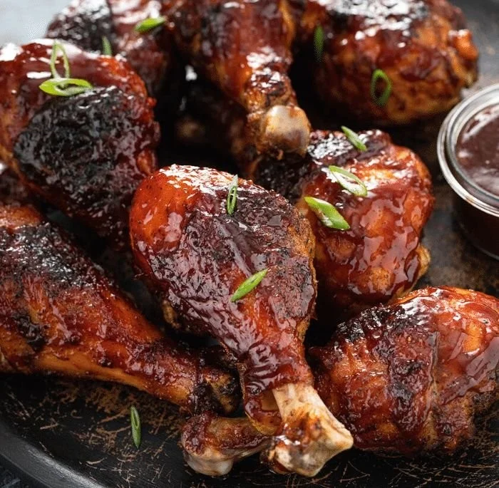 Grilled BBQ Chicken Legs