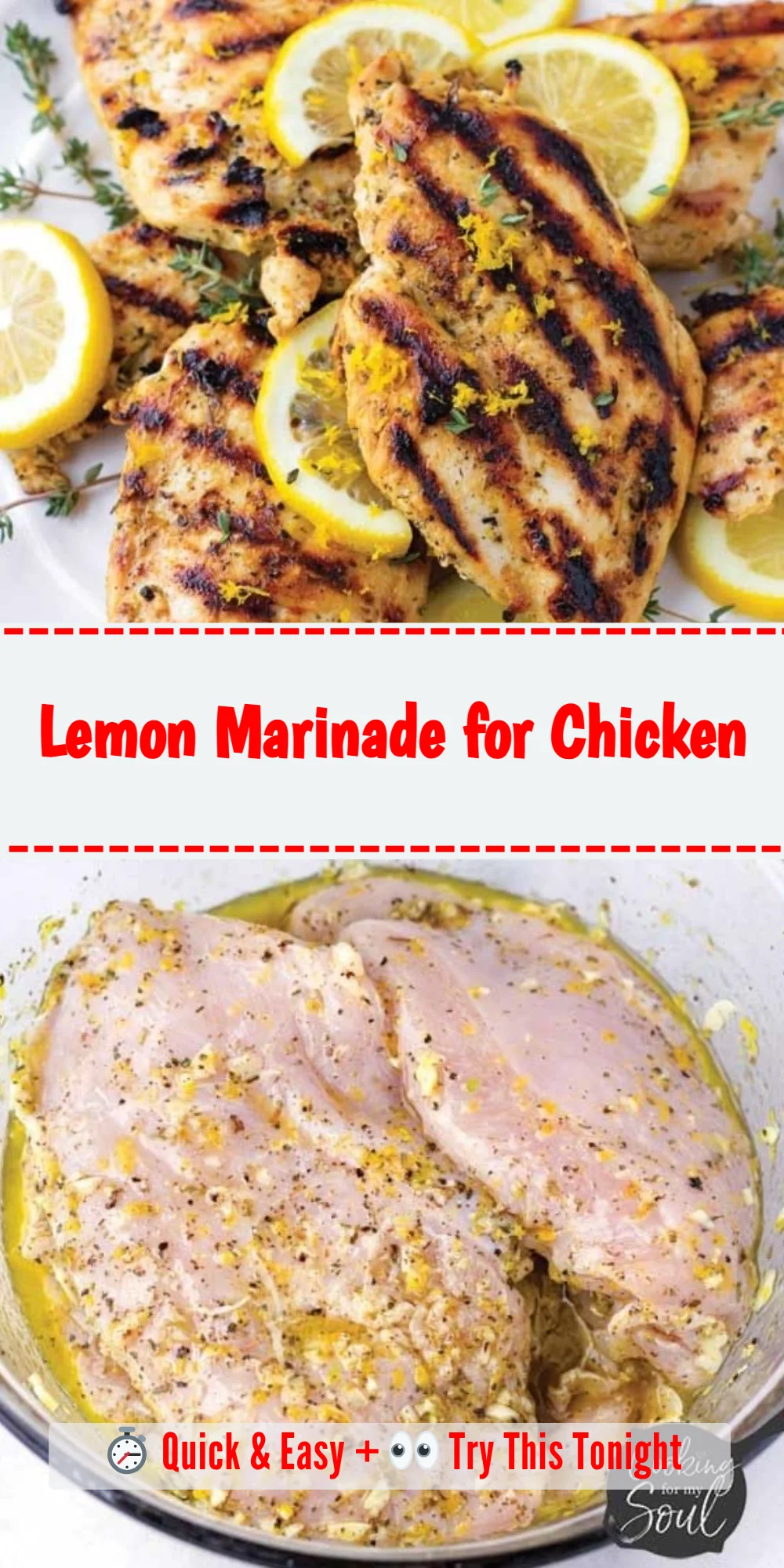 Lemon Marinade for Chicken