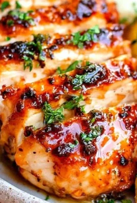 Delicious chicken marinating in a flavorful marinade mixture