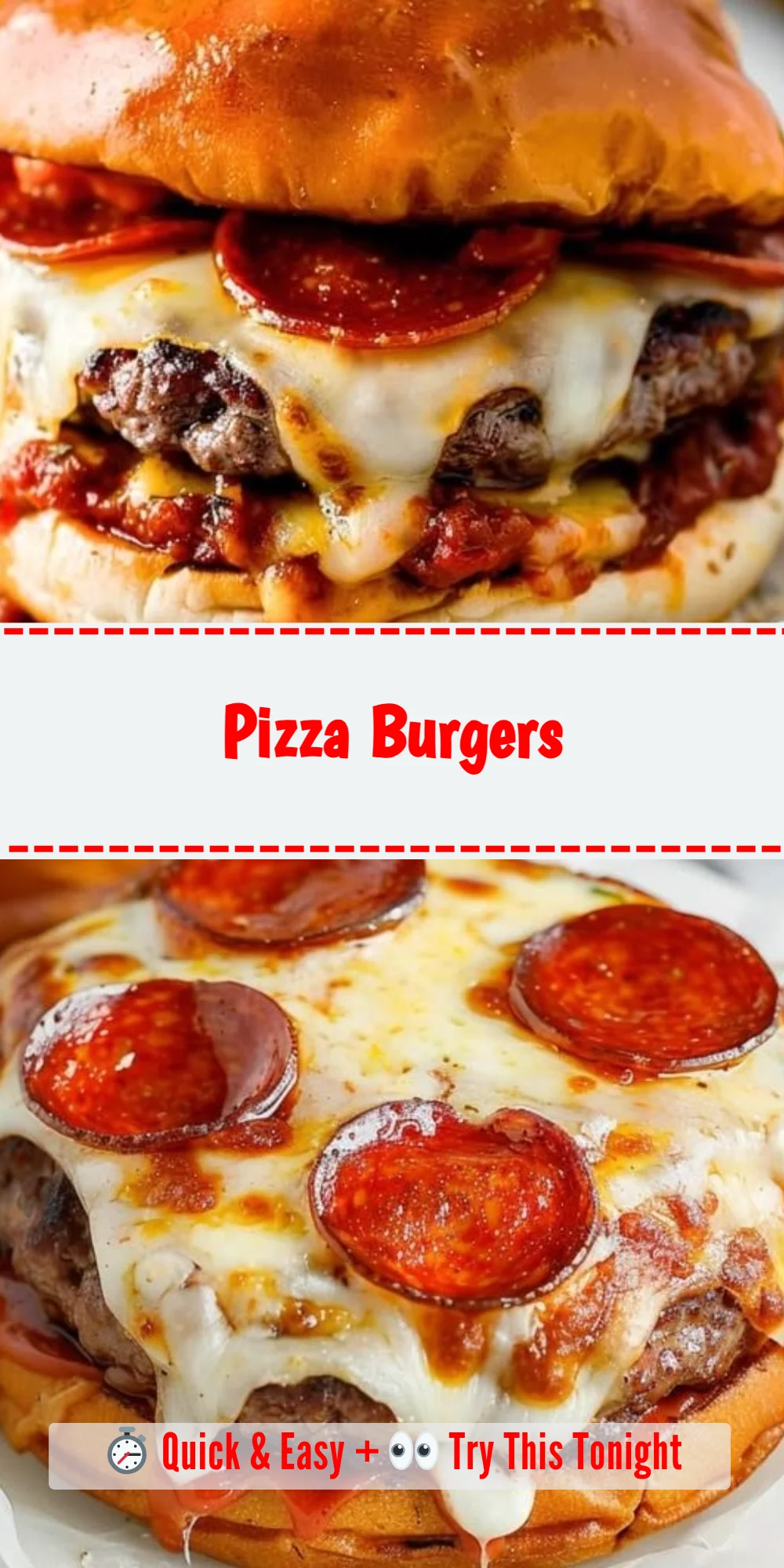 Pizza Burgers