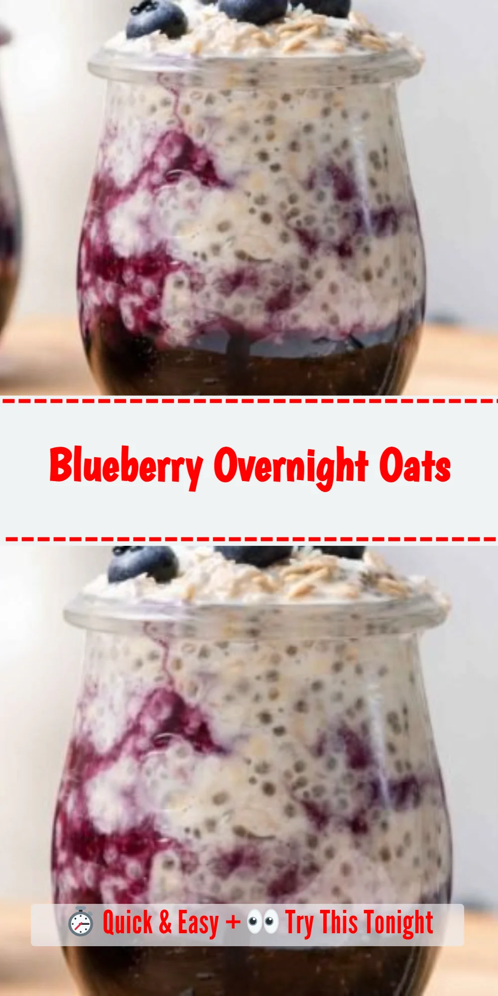 Blueberry Overnight Oats