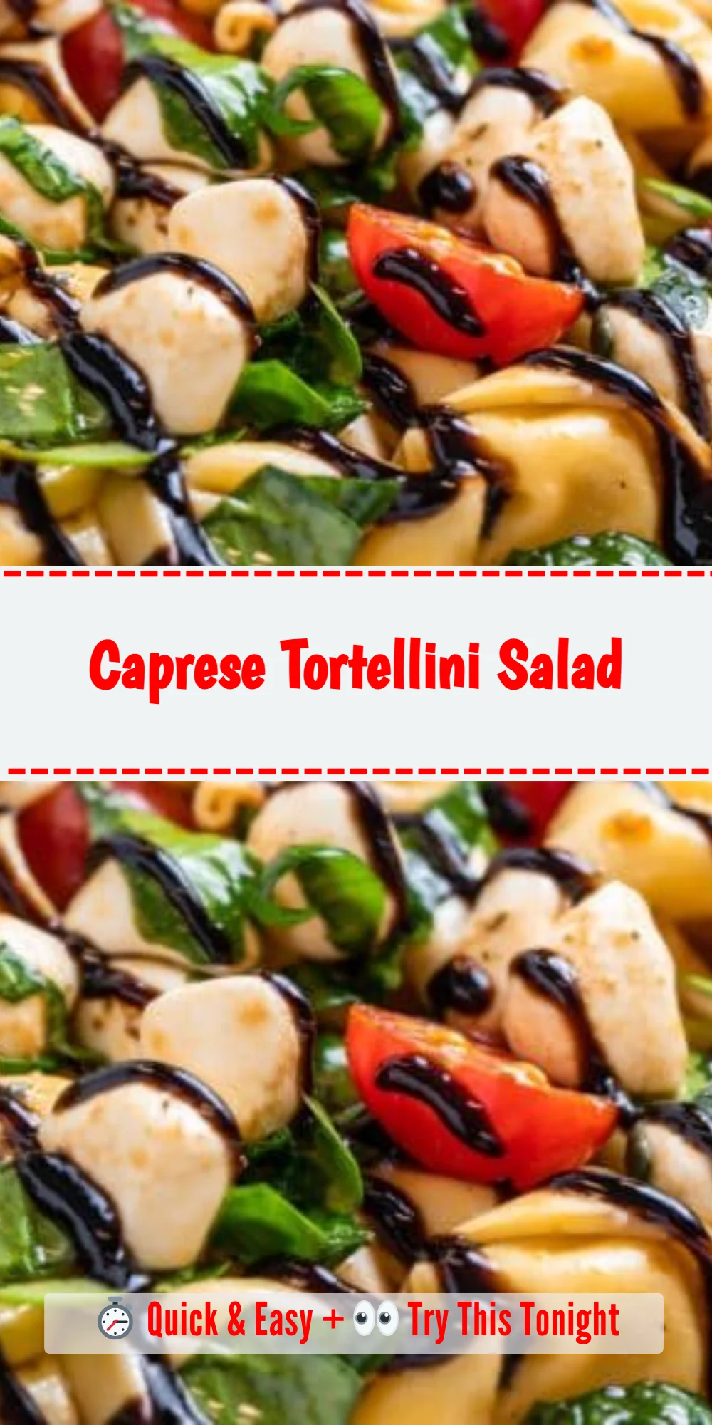 Caprese Tortellini Salad