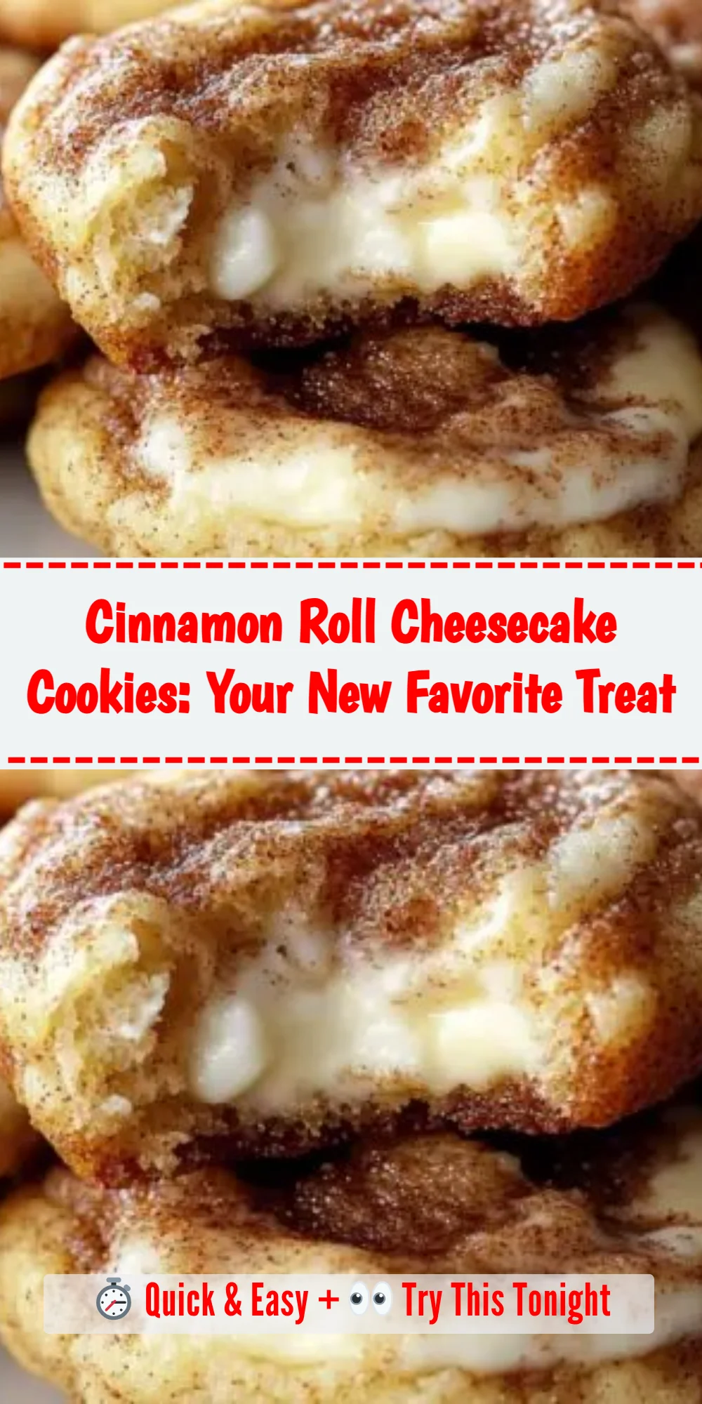 Cinnamon Roll Cheesecake Cookies: Your New Favorite Treat