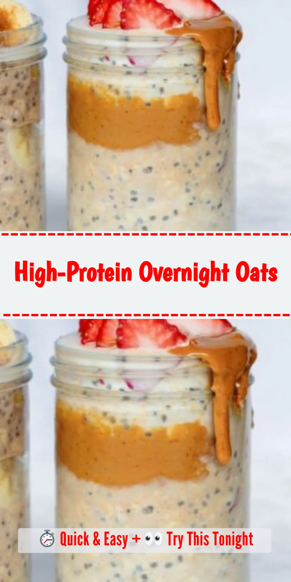 High-Protein Overnight Oats