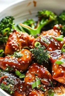 Delicious Korean Chicken dish with vibrant spices and fresh ingredients.