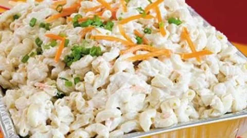 Ono Hawaiian BBQ Macaroni Salad Recipe