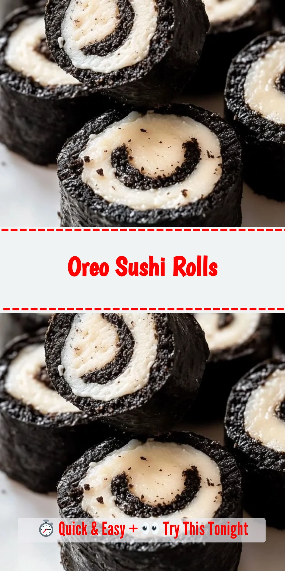 Oreo Sushi Rolls