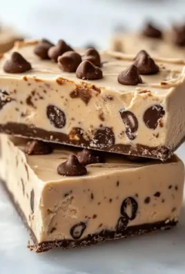 Peanut butter frozen yogurt bars ready to be enjoyed as a cool treat