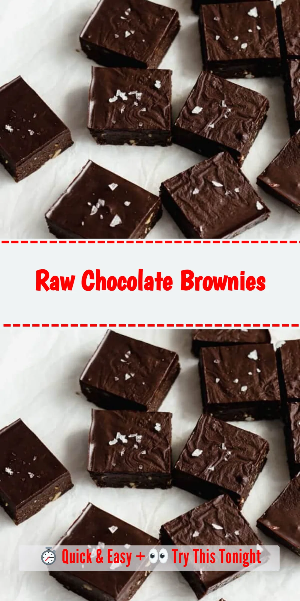 Raw Chocolate Brownies