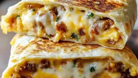 Satisfy Mornings with My Easy Breakfast Crunchwrap Delight
