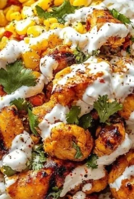 Delicious Street Corn Chicken Bowl featuring grilled chicken and street corn mix.