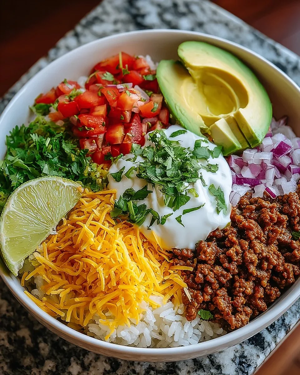 Taco Rice Bowl
