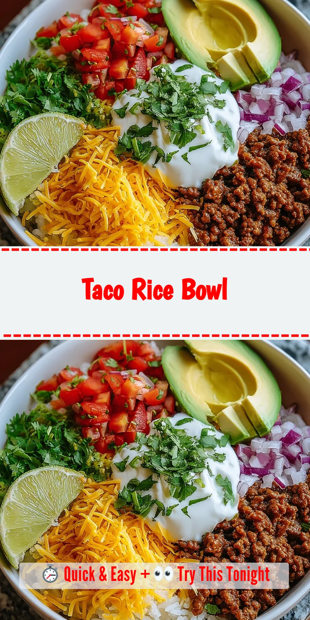Taco Rice Bowl