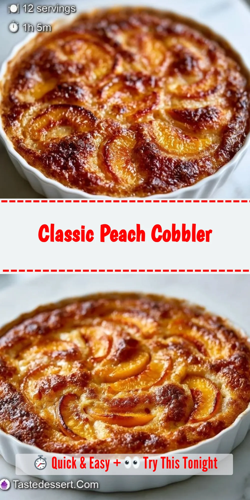 Classic Peach Cobbler