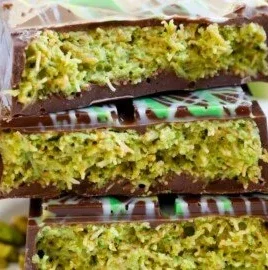 Delicious Dubai Chocolate Bar with rich cocoa and exotic flavors