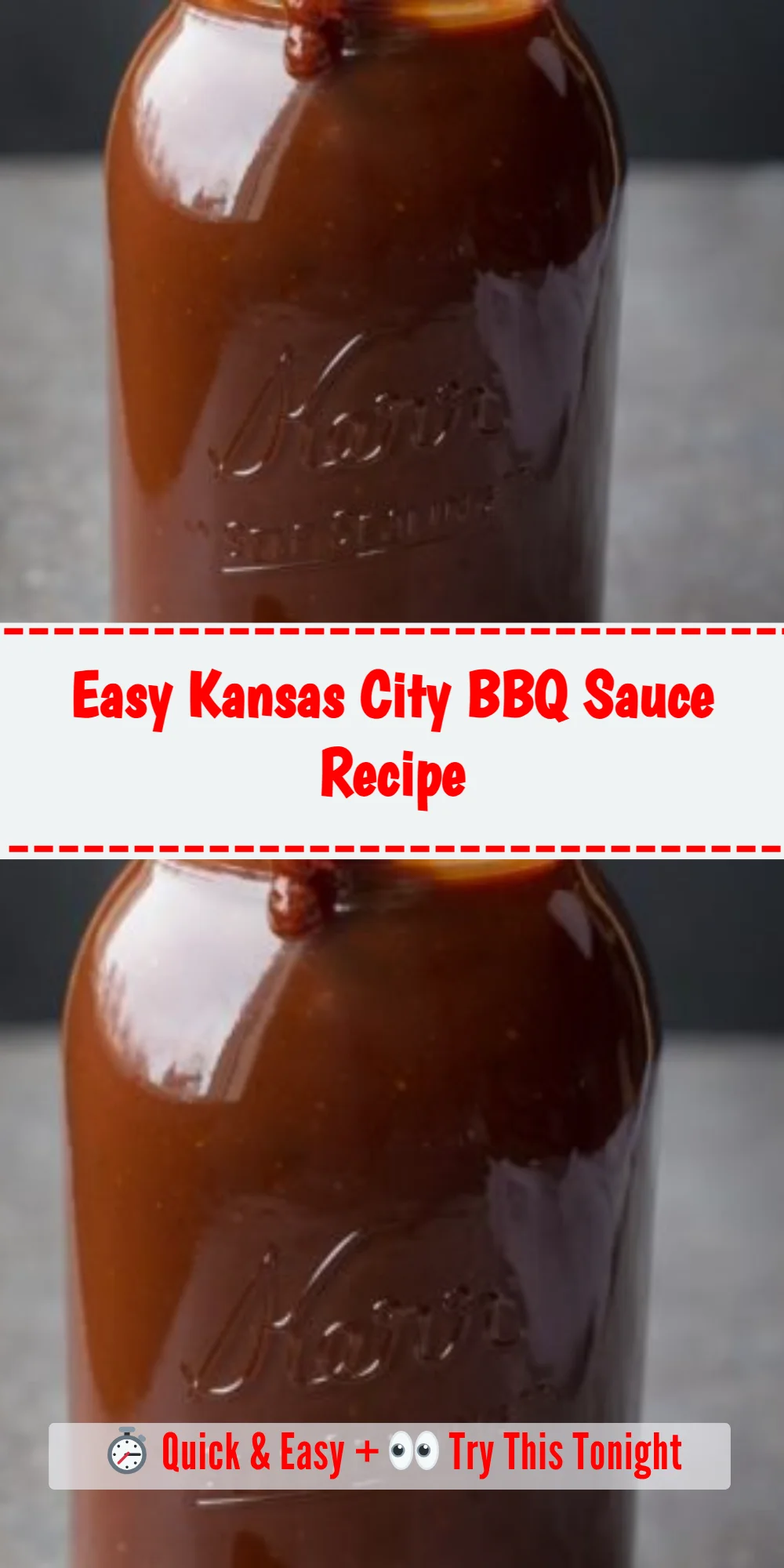 Easy Kansas City BBQ Sauce Recipe