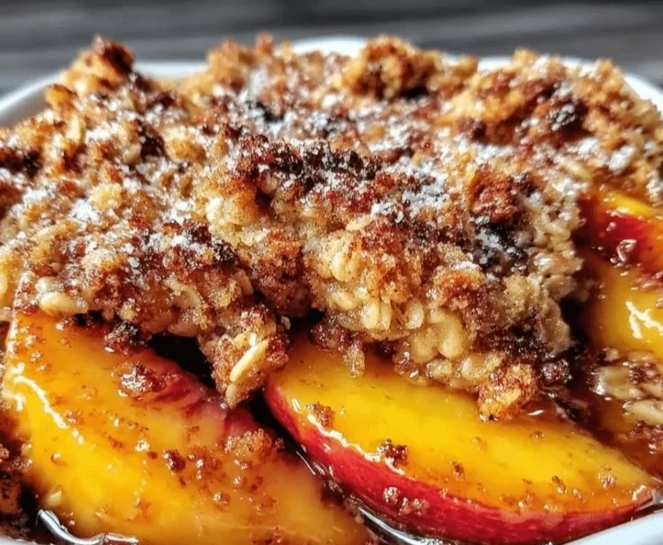 Easy Peach Crisp