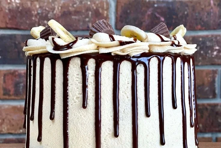 Father's Day Banana Cake