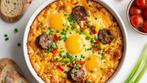 Father's Day Breakfast Casserole for Family