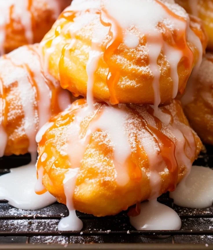 Fresh Peach Fritters
