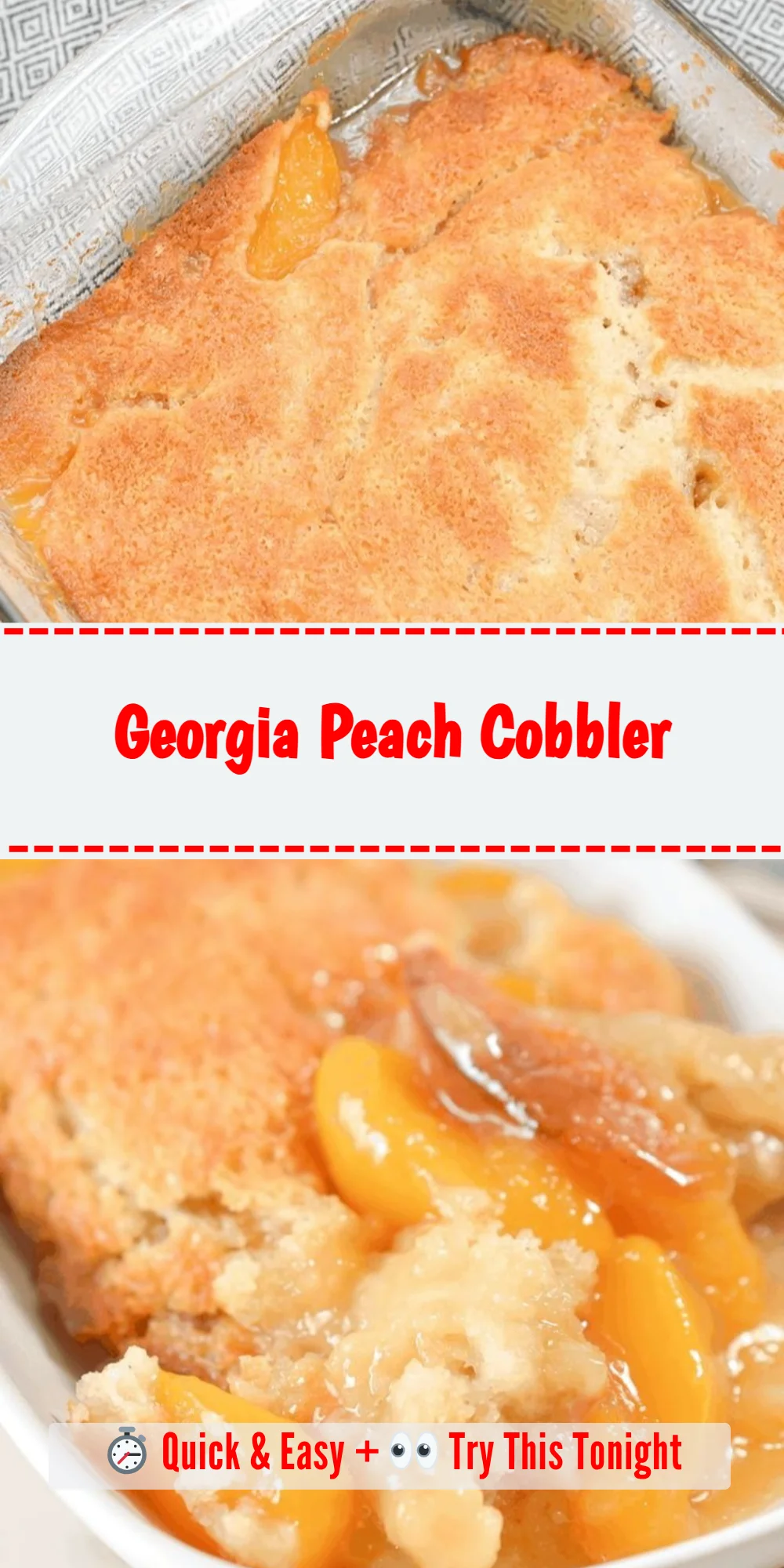 Georgia Peach Cobbler