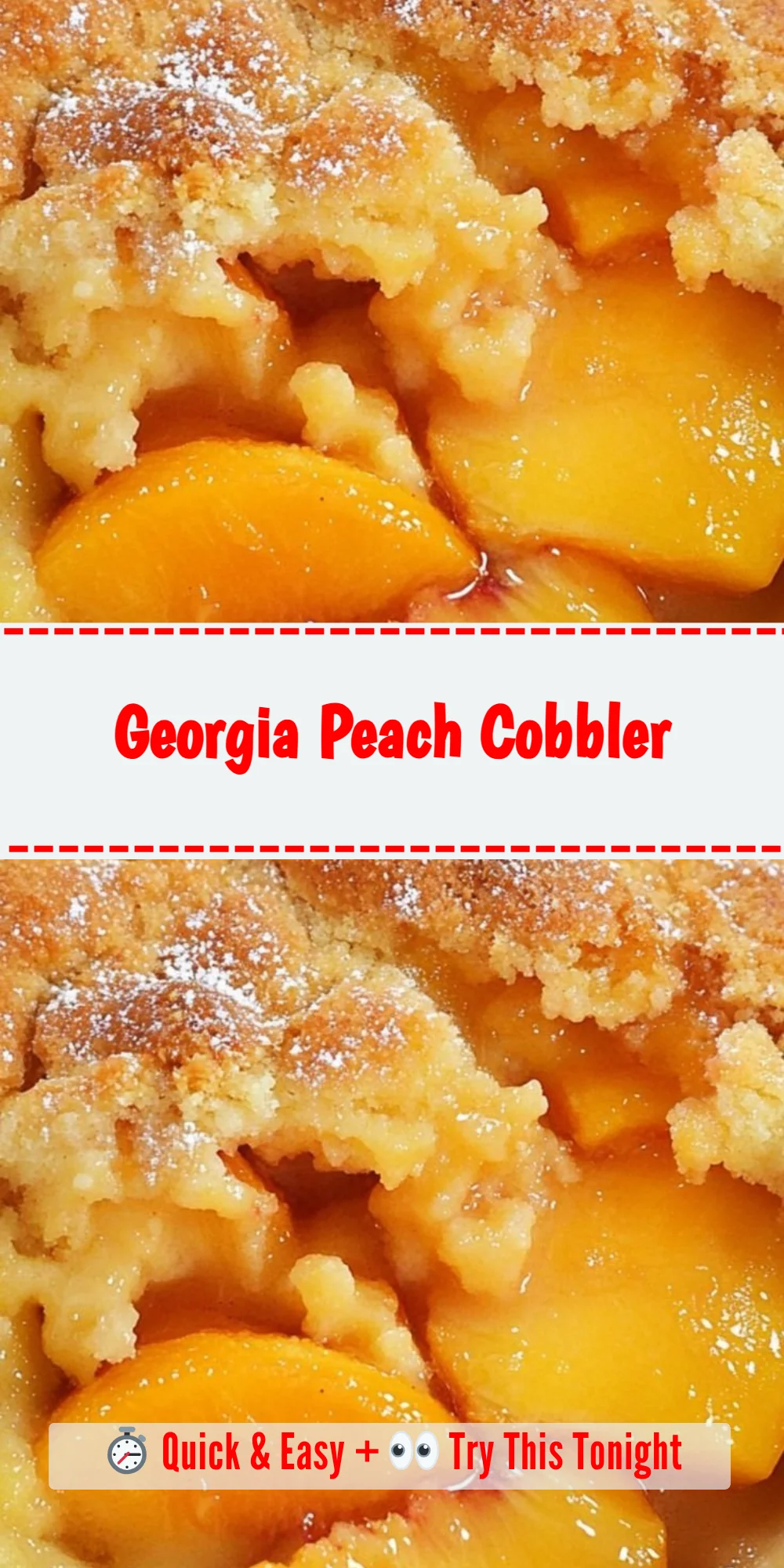 Georgia Peach Cobbler