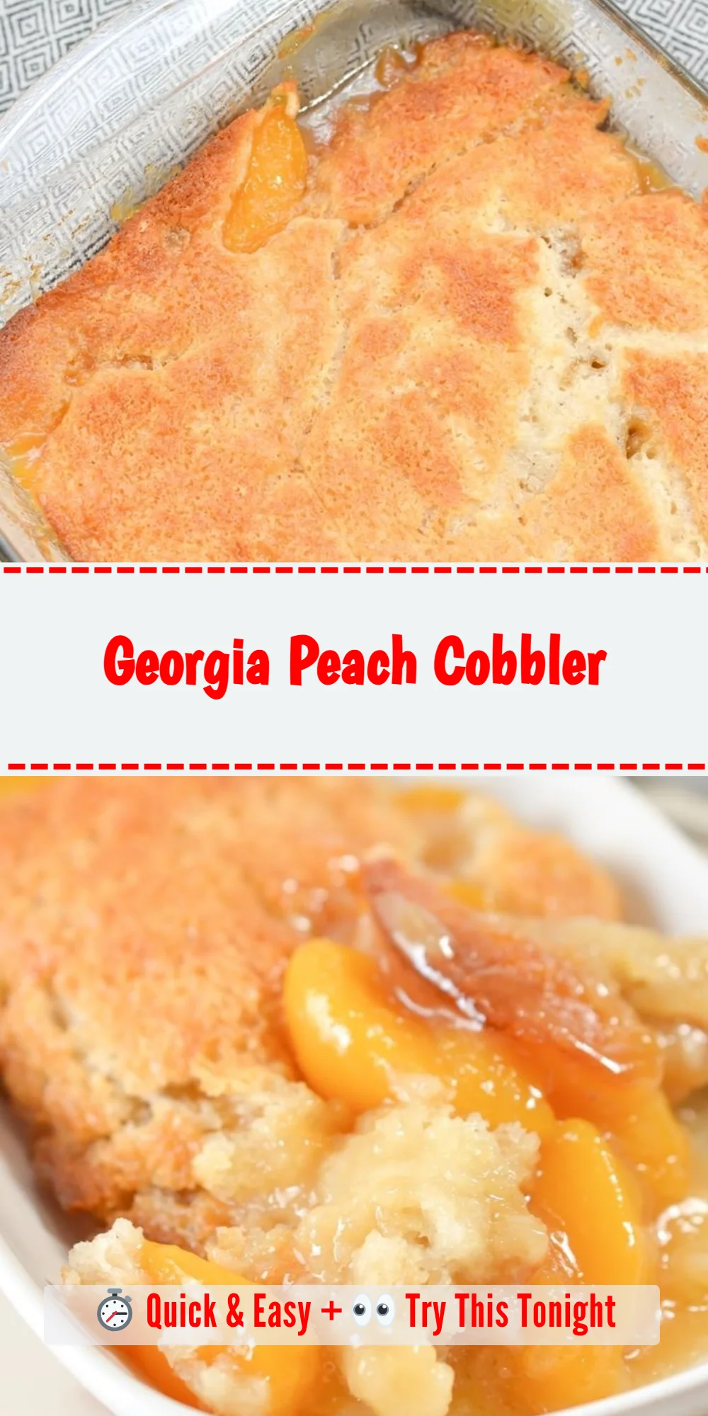 Georgia Peach Cobbler
