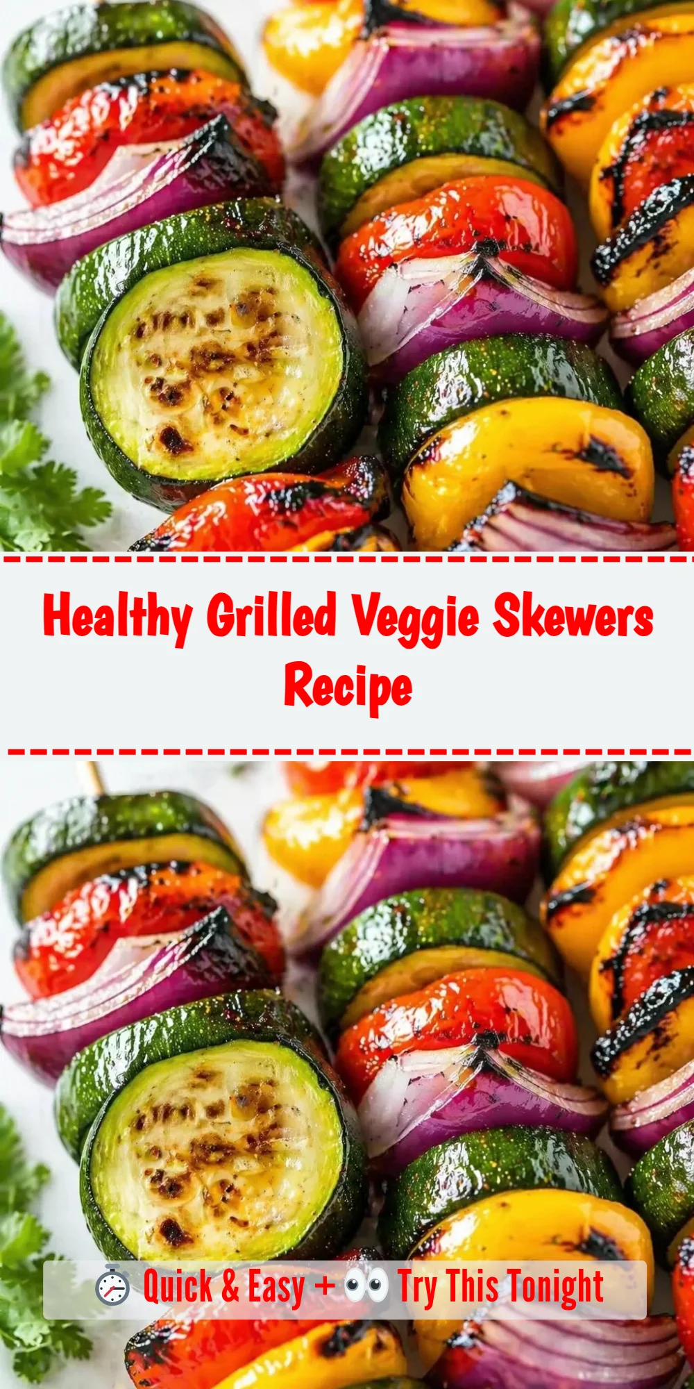 Healthy Grilled Veggie Skewers Recipe