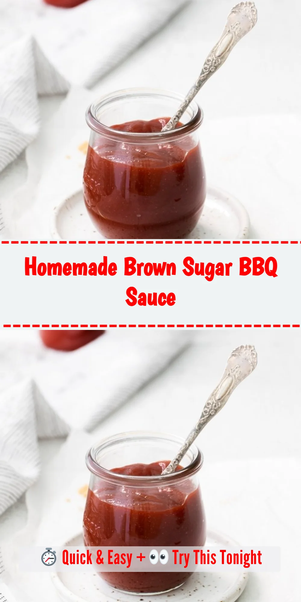 Homemade Brown Sugar BBQ Sauce