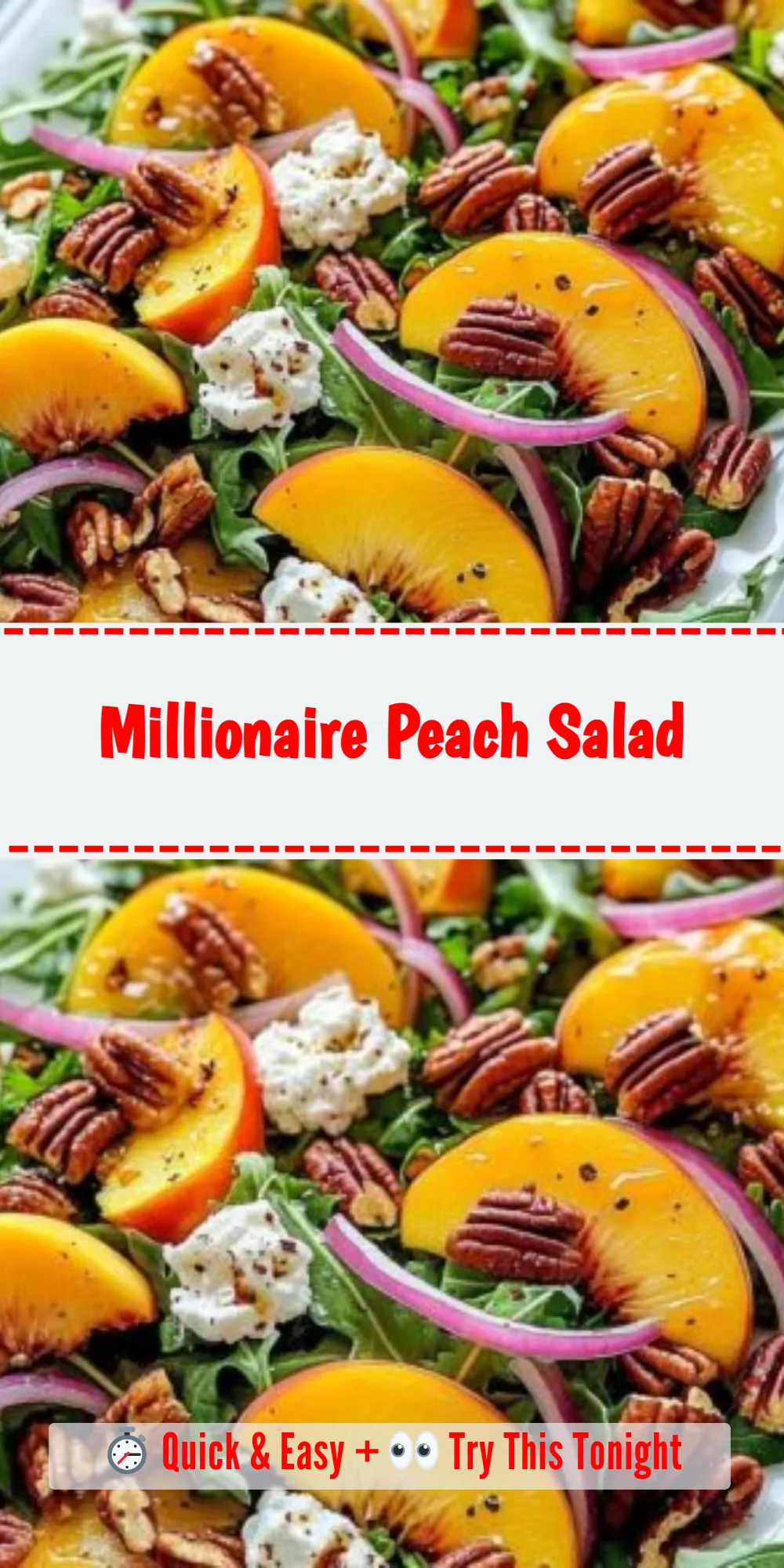 Millionaire Peach Salad