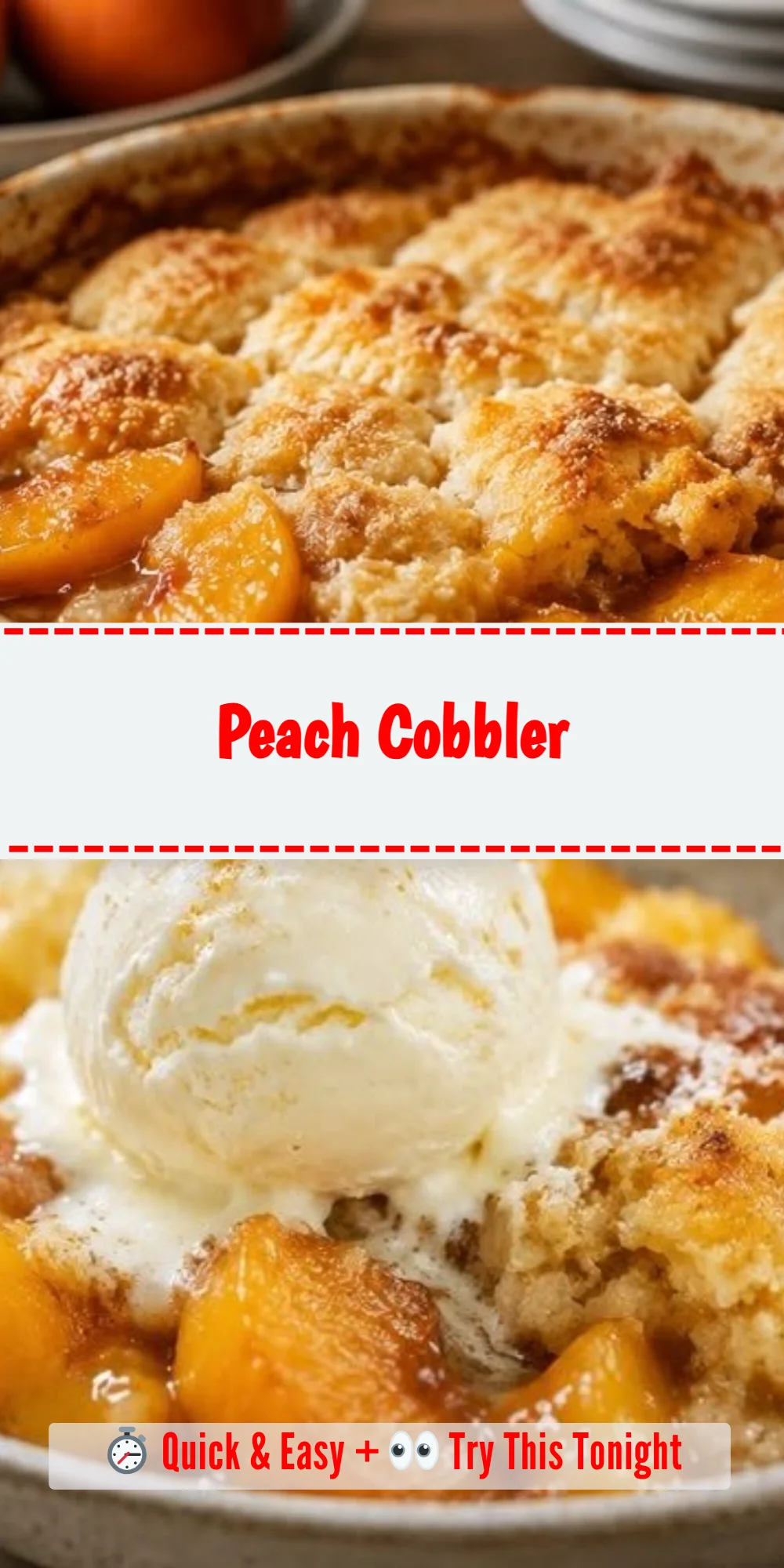 Peach Cobbler