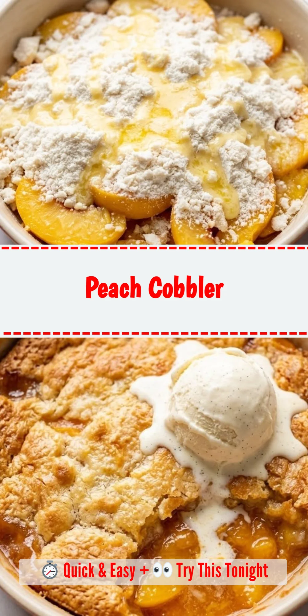Peach Cobbler