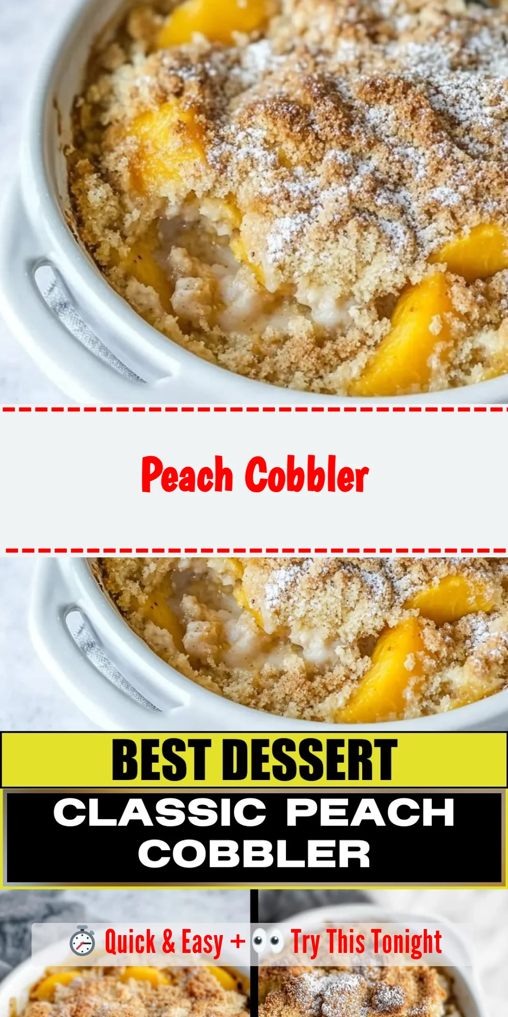 Peach Cobbler