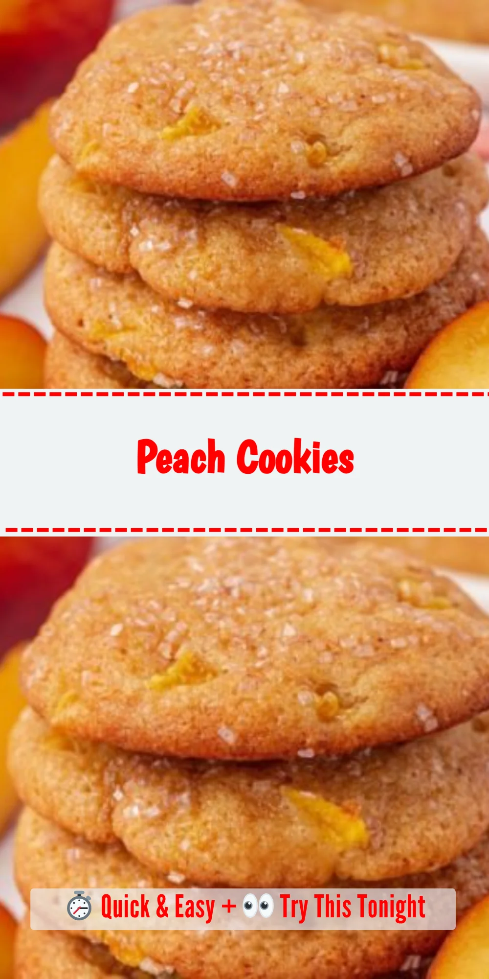 Peach Cookies