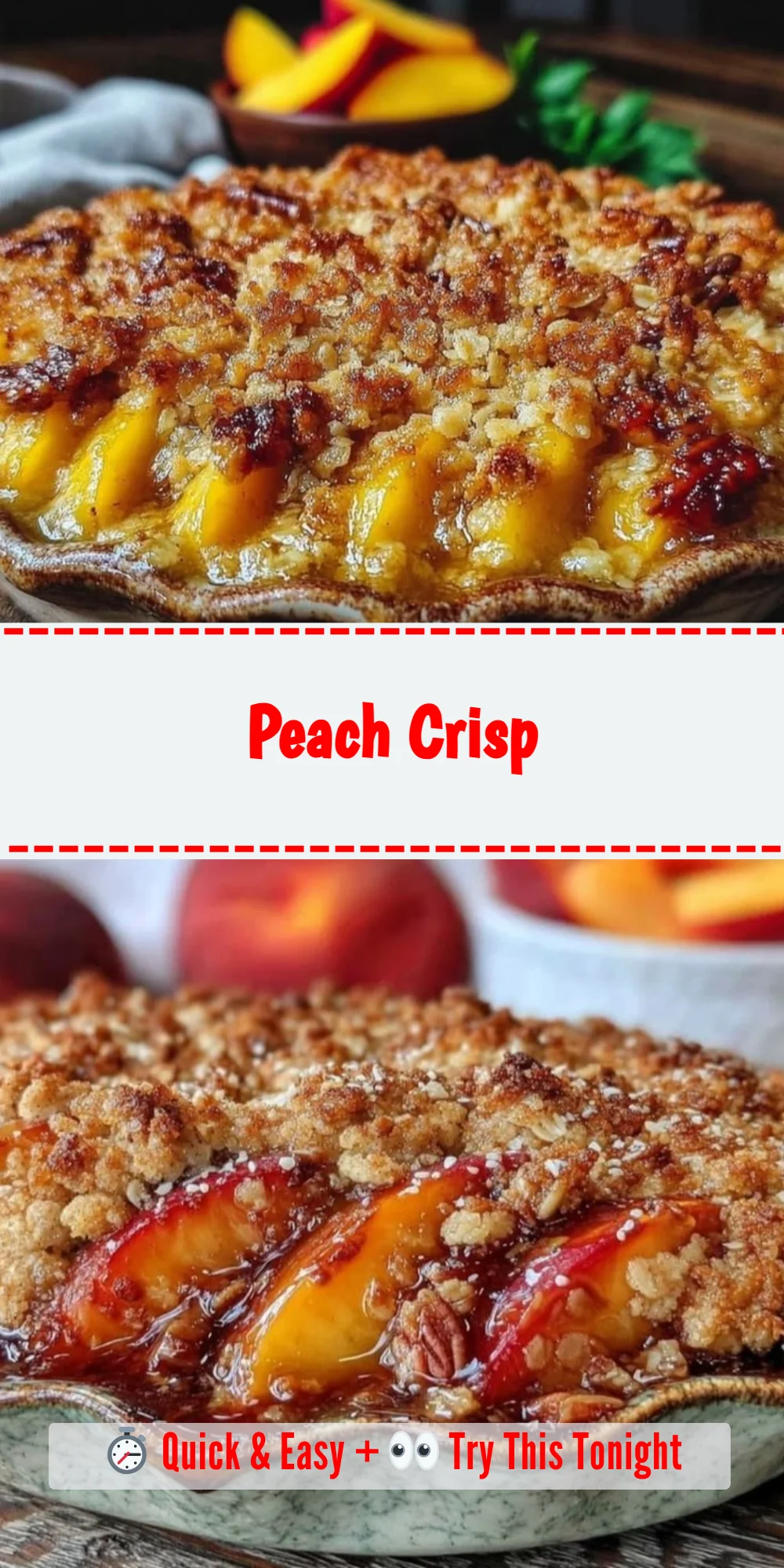 Peach Crisp