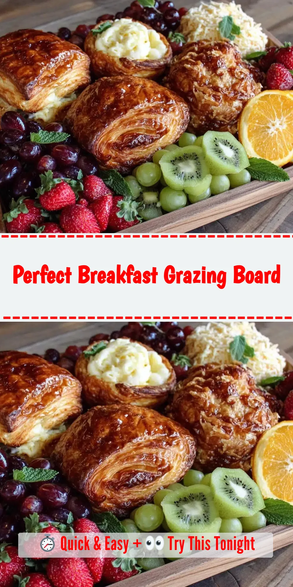 Perfect Breakfast Grazing Board