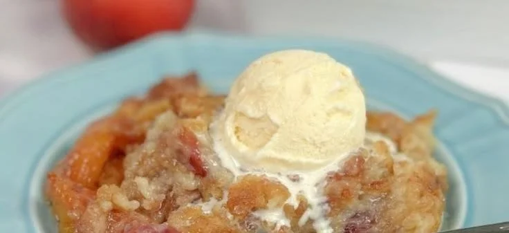 Quick and Easy Peach Cobbler