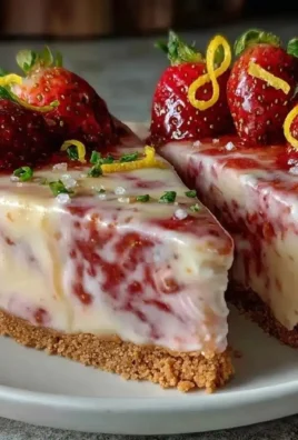 Frozen Strawberry Lemonade Pie with a crunchy Graham cracker crust