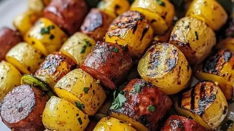 Savor Summer with Cowboy Butter Kielbasa and Potato Skewers