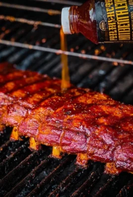 Delicious smoked baby back ribs ready for Father's Day BBQ