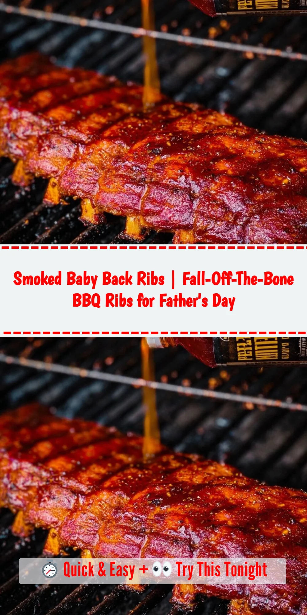 Smoked Baby Back Ribs | Fall-Off-The-Bone BBQ Ribs for Father's Day