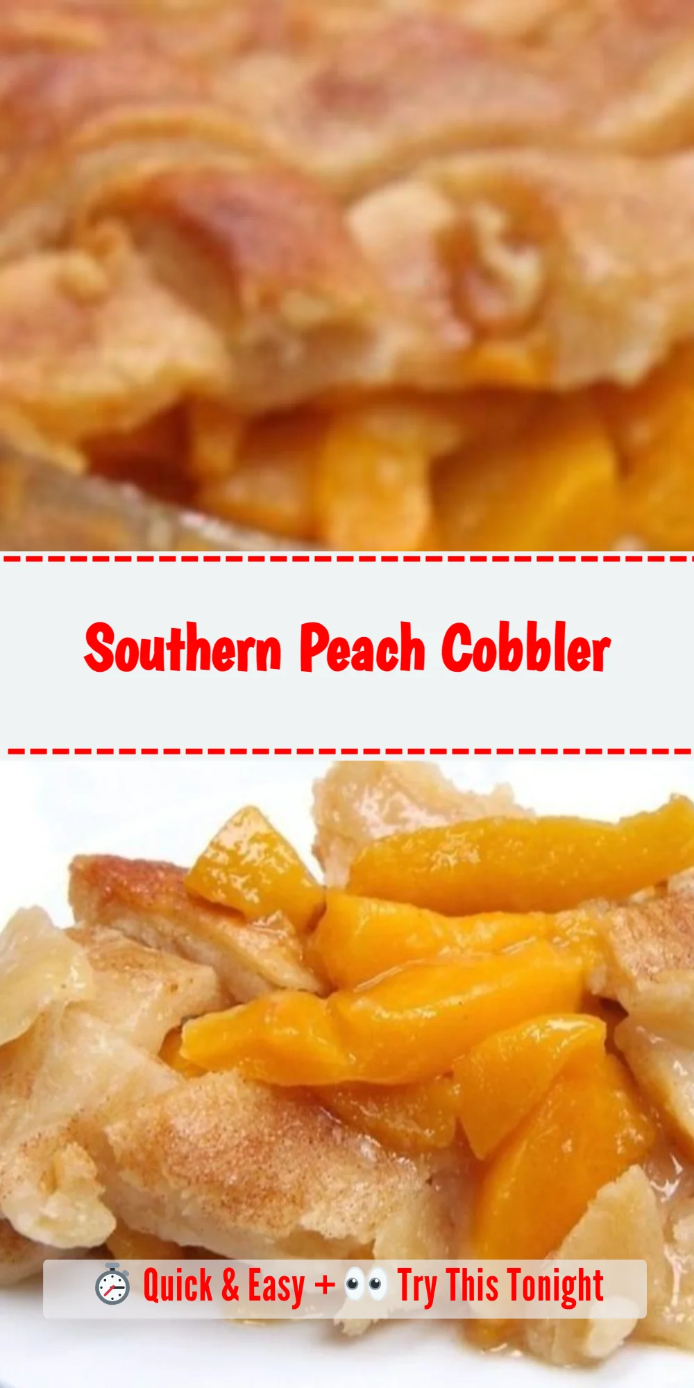 Southern Peach Cobbler