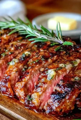 Juicy grilled steak served for Father's Day dinner