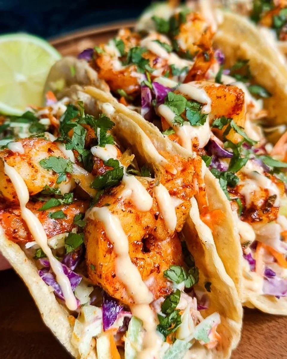 15 Minute Easy Shrimp Tacos