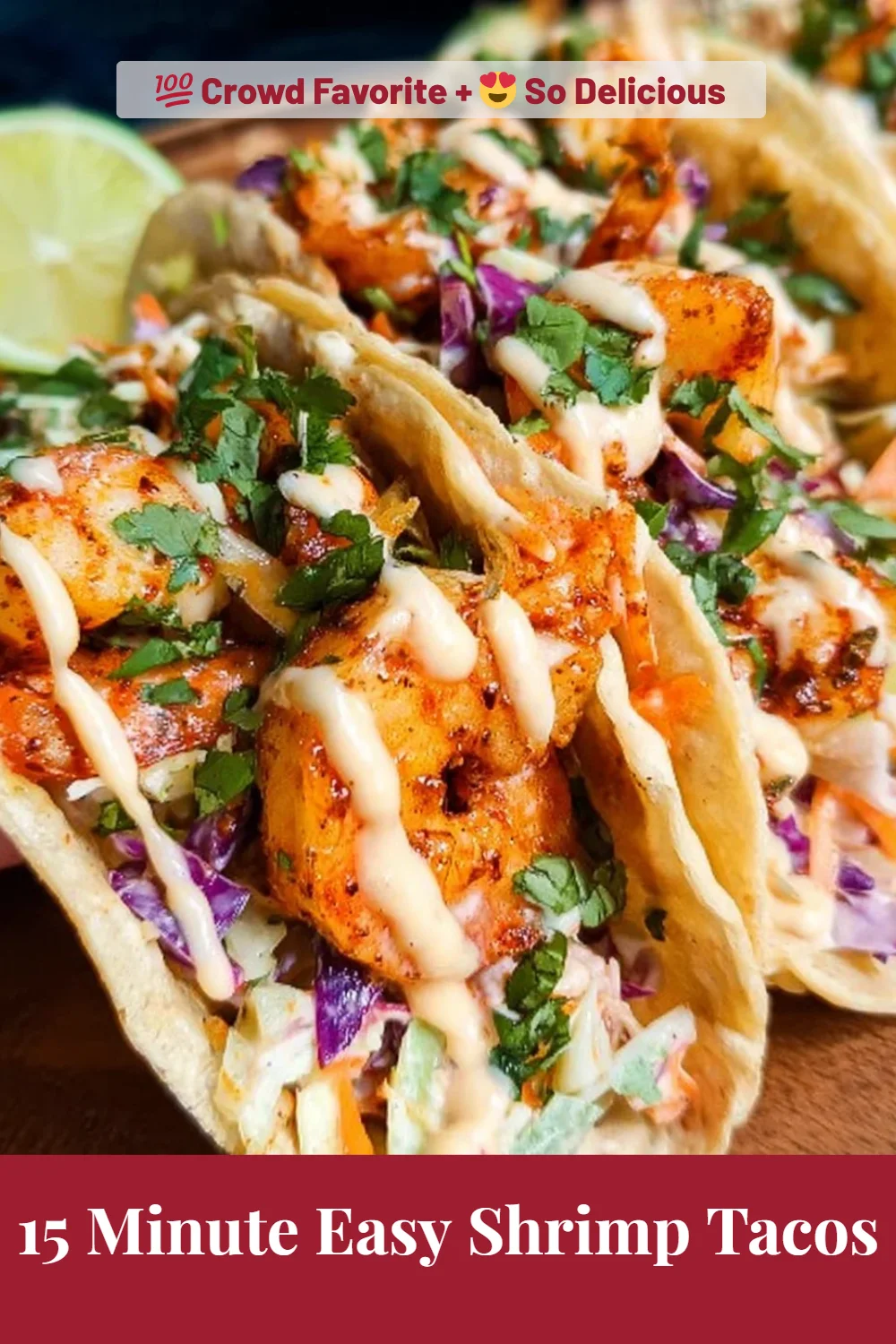 15 Minute Easy Shrimp Tacos