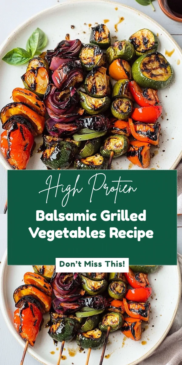 Balsamic Grilled Vegetables Recipe