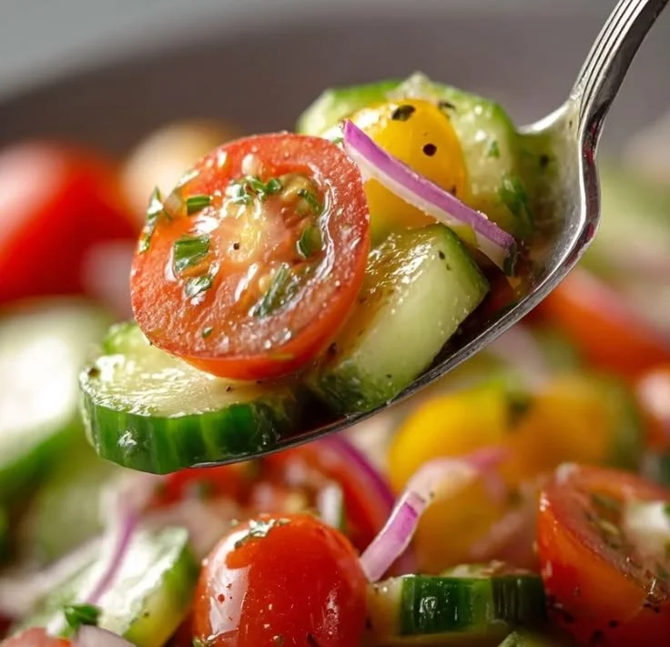 Cucumber Tomato Salad